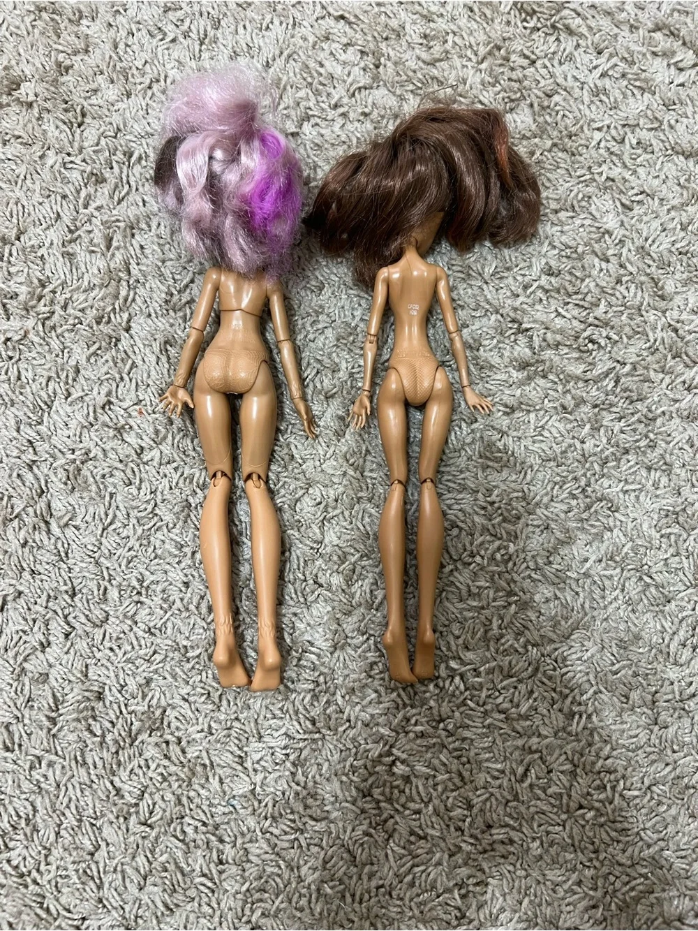 Bundle of 2 clawdeen dolls various conditions OOB